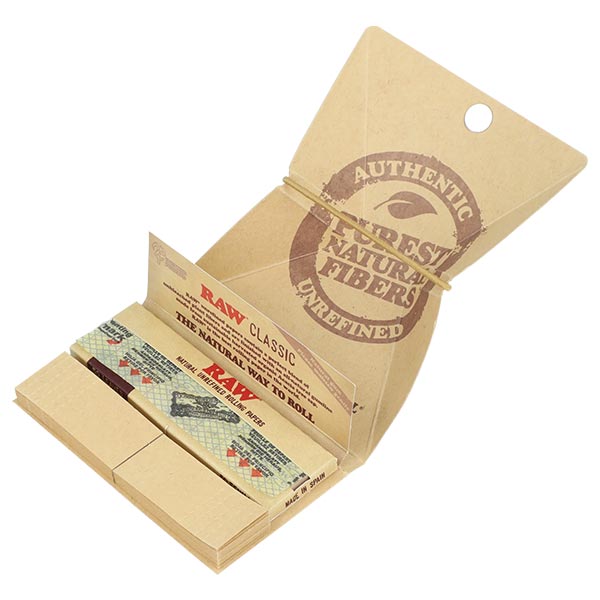 RAW Artesano Rolling Papers + Tips (Box of 15)