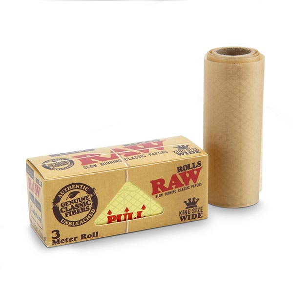 RAW Rolls 3m Rolling Paper