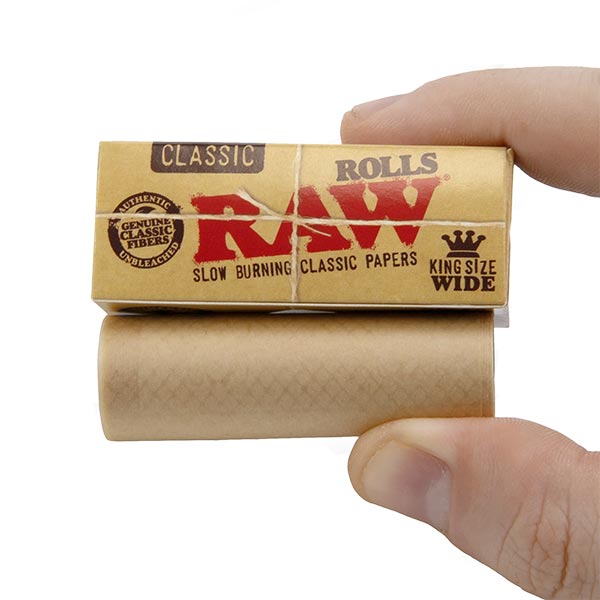 RAW Rolls 3m Rolling Paper (Box of 12)