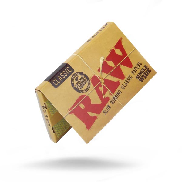 RAW Classic Single Wide Rolling Paper (Box of 50)