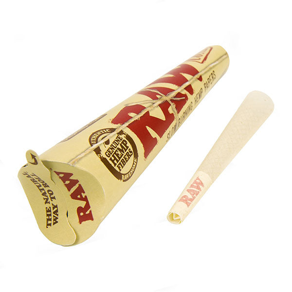 RAW Cones Organic 1&1/4 (Box of 32x6)