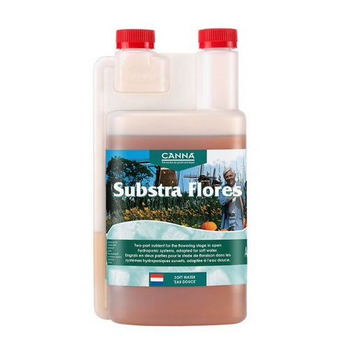 Canna Canna Substra Mineral Plant Nutrients - Soft Water Flores A 1L Nutrients