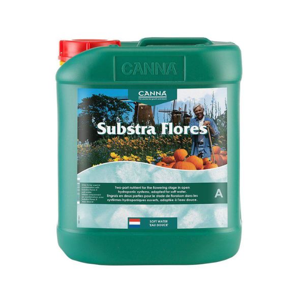 Canna Canna Substra Mineral Plant Nutrients - Soft Water Flores A 5L Nutrients