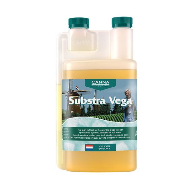 Canna Canna Substra Mineral Plant Nutrients - Soft Water Vega A 1L Nutrients