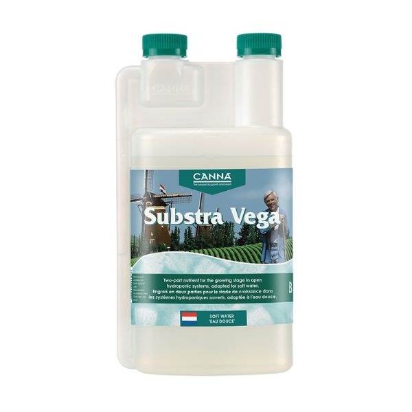 Canna Canna Substra Mineral Plant Nutrients - Soft Water Vega B 1L Nutrients