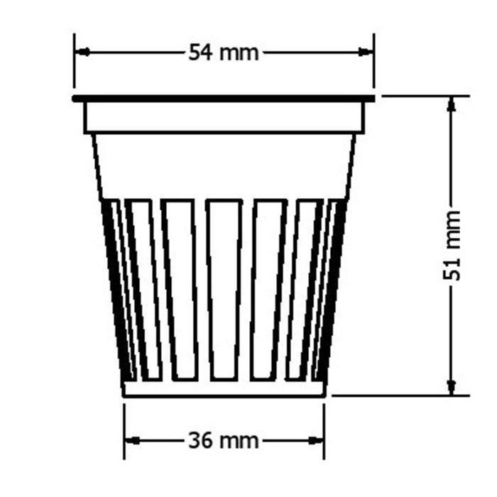 GrowGuru 5cm Net Pot Hydroponic Components