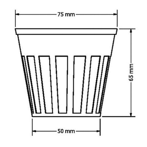 GrowGuru 7.5cm Net Pot Hydroponic Components
