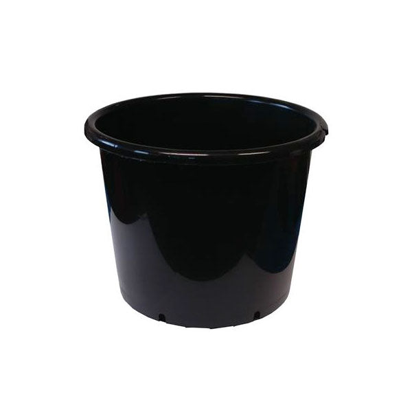 GrowGuru Round Black 15L Pot Pots & Trays