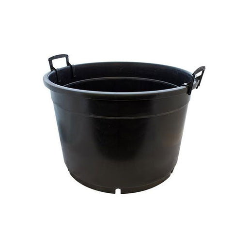 GrowGuru Single Black Handle Pots & Trays
