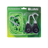 Thumbnail for Lumii Lumii Heavy Duty Rope Ratchet - Pack of 2 Grow Light Accessories