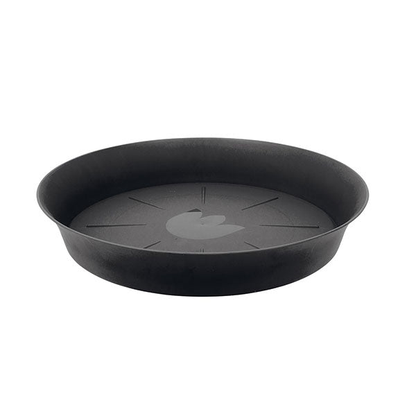Plastia Round Saucer 35cm - Black Pots & Trays