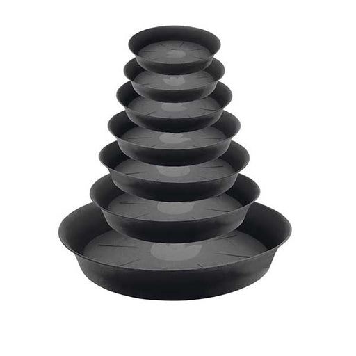 Plastia Round Saucer 60cm - Black Pots & Trays